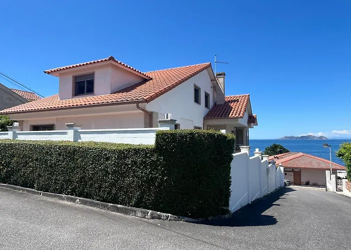 Espectacular Casa Frente Al Mar En Σπίτι διακοπών Baiona